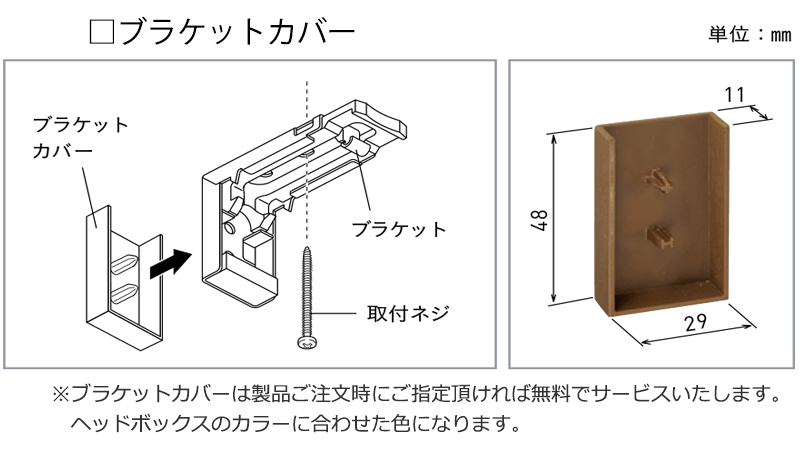 ブラケットカバー