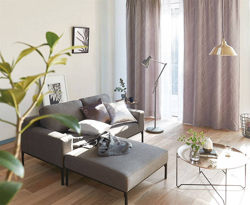 オーダー カーテン アスワン セラヴィ C2018〜2020 ハイグレード縫製 約2倍ヒダ 幅148×高さ180cm迄