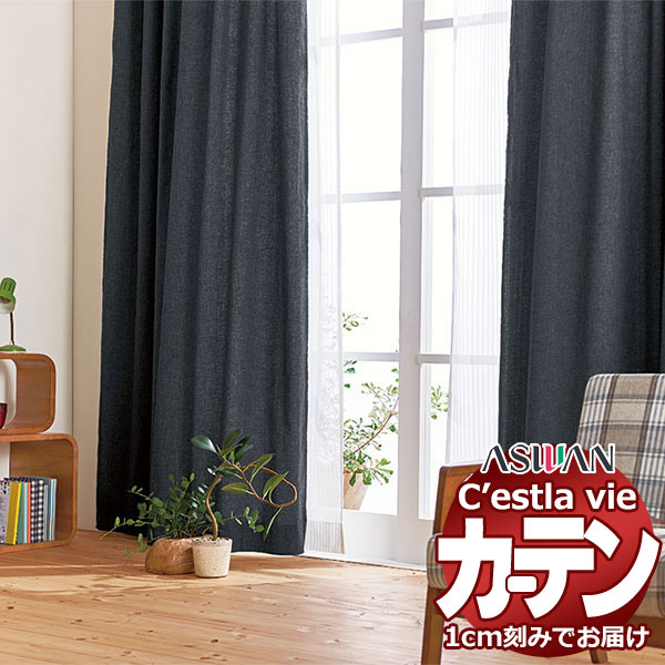 オーダー カーテン アスワン セラヴィ C2072〜2076 ハイグレード縫製 約1.5倍ヒダ 幅500×高さ140cm迄