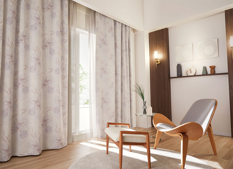 カーテン 縦216✖︎横112 パステルカラーで遮光率99.99%】遮光1級・遮熱カーテン(パステル79