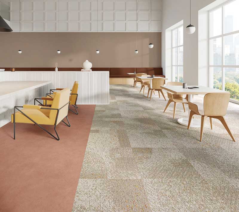 川島 業務用 タイルカーペット