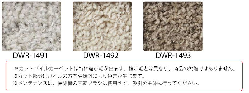 カーペットのカラー