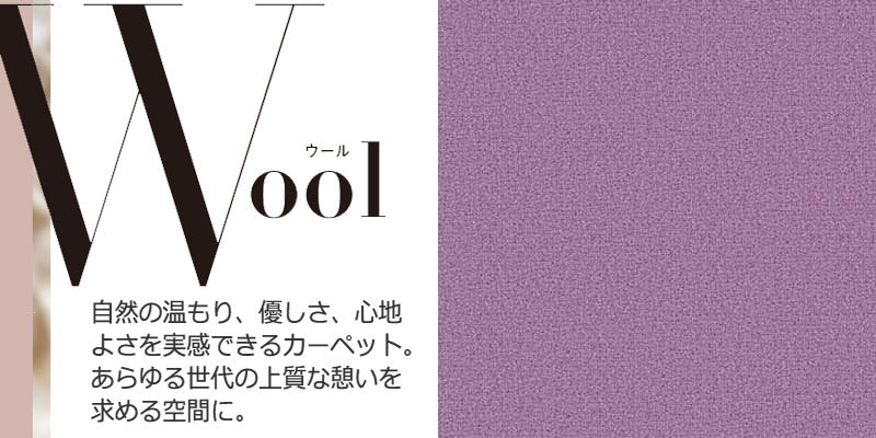 カーペットの色