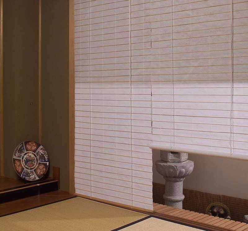 障子風 ロールスクリーン エコな自然素材 和・アジアンスクリーン RH
