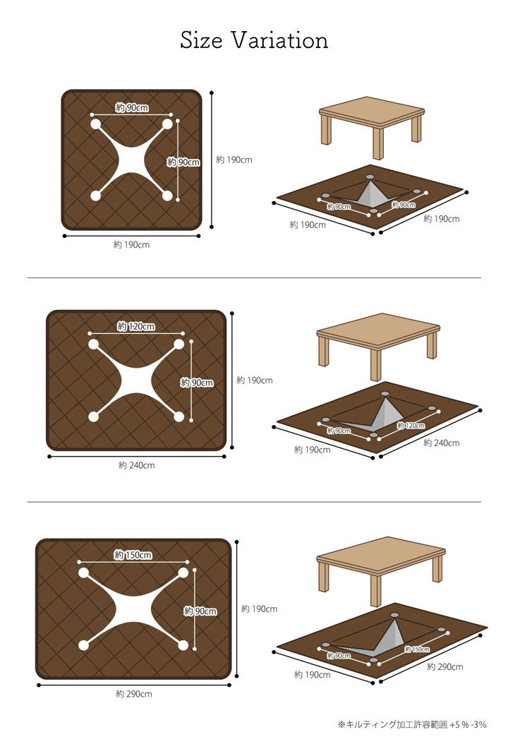 アウトレット☆送料無料 吸湿発熱フランネルボア掘り炬燵敷布団 長方形 190×240cm 炬燵 掘りごたつ用 こたつ敷布団 フランネルボア ボリューム  無地 pe03.gr