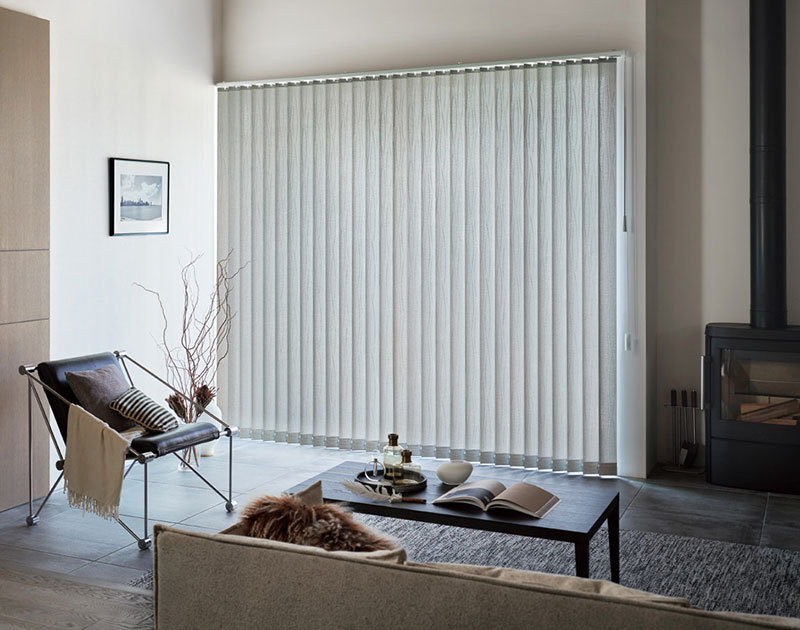 ラインドレープ 縦型ブラインド ソーホースタイル LD-6104〜6106 ヴェルタ レールジョイント コード80 幅200x高さ220cmまで IQ4985735034