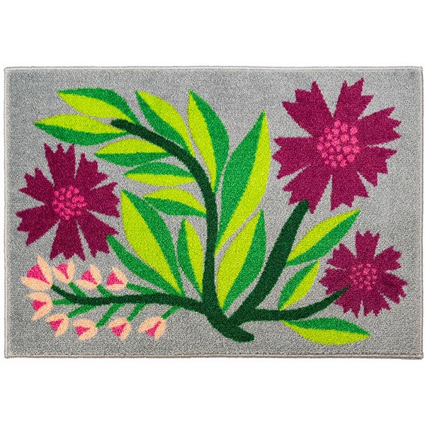 �y���������z�f�U�C�i�[�ɂ�錵�I���ꂽ���փ}�b�g  matlier JPM-Indoor BOOKHOU POINTED PETALS 45×65cm(DH00002)