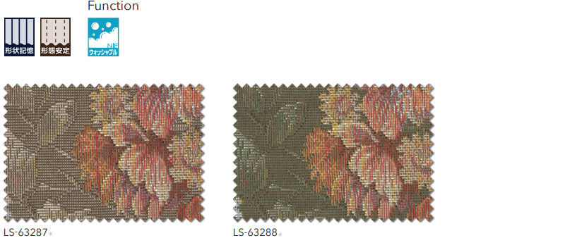 【超美品】 カーテン シェード リリカラ SALA Authentic LS-63287・63288 お買い得セットプラン レギュラー縫製 約2倍ヒダ 幅300x高さ200cmまで 【F6725612529】(24586円)