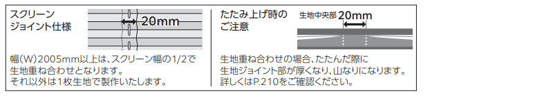 たたみ上げ時のご注意