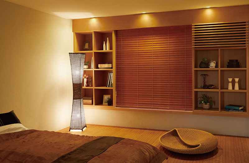 ニチベイ木製ブラインド ウッドブラインド 木製ブラインド ニチベイ クレール50 標準タイプ