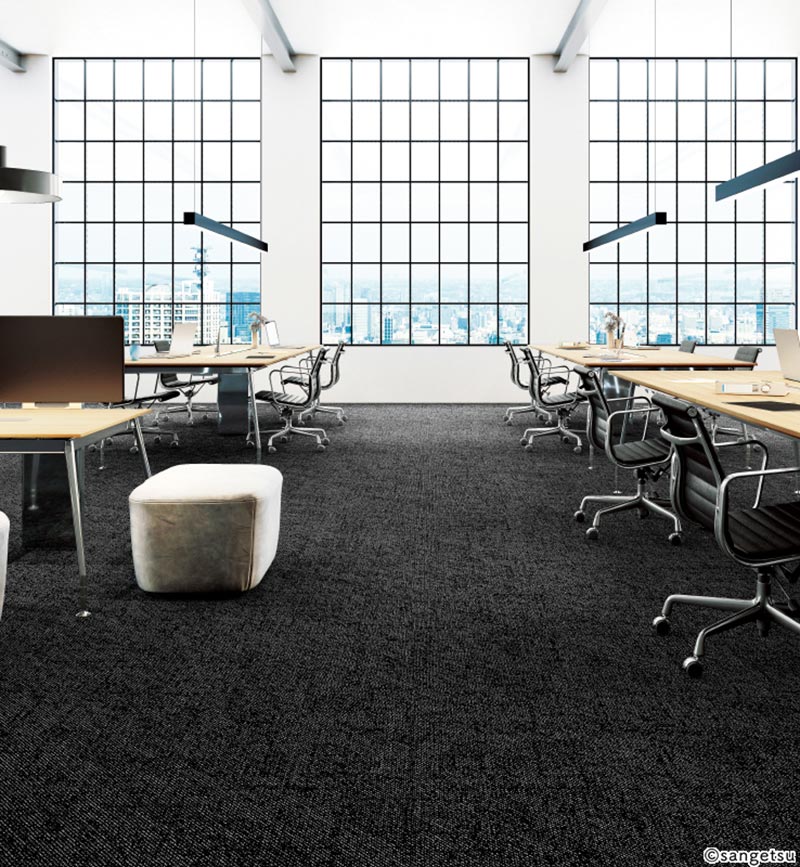 サンゲツ タイルカーペット NTH-7050 F-eco デジタルスラッシュ F 一枚