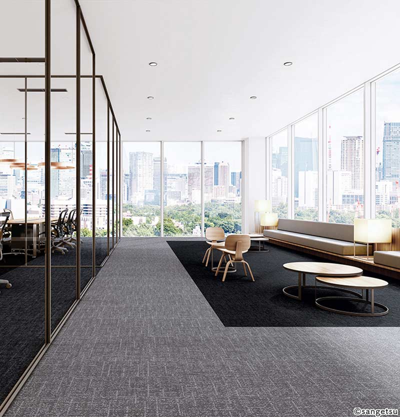 サンゲツ タイルカーペット NTH-7060 D-eco ダンガリー・レイヤード D