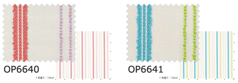 サンゲツ Simple Order カーテン ドレープ Multi stripe OP6640