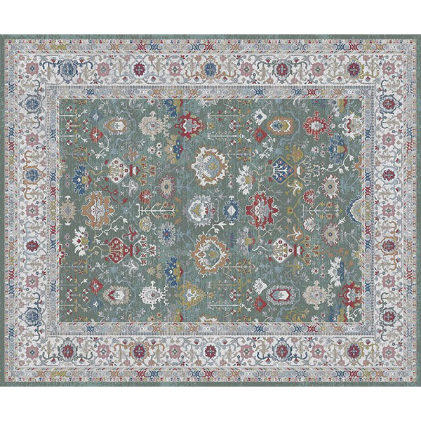 【送料無料】ラグマット Prevell CARPET COLLECTION 2024 Spring/Summer ギタン/3853 約240x240cm (01)GN｜interiorkataoka