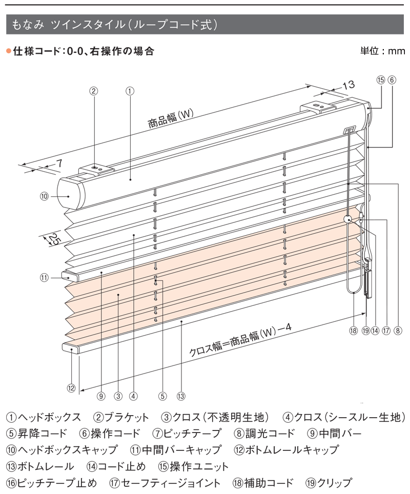 ニチベイ プリーツスクリーン もなみ