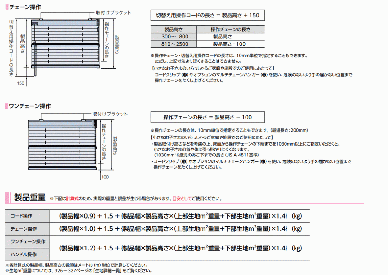 プリーツスクリーン 製品詳細