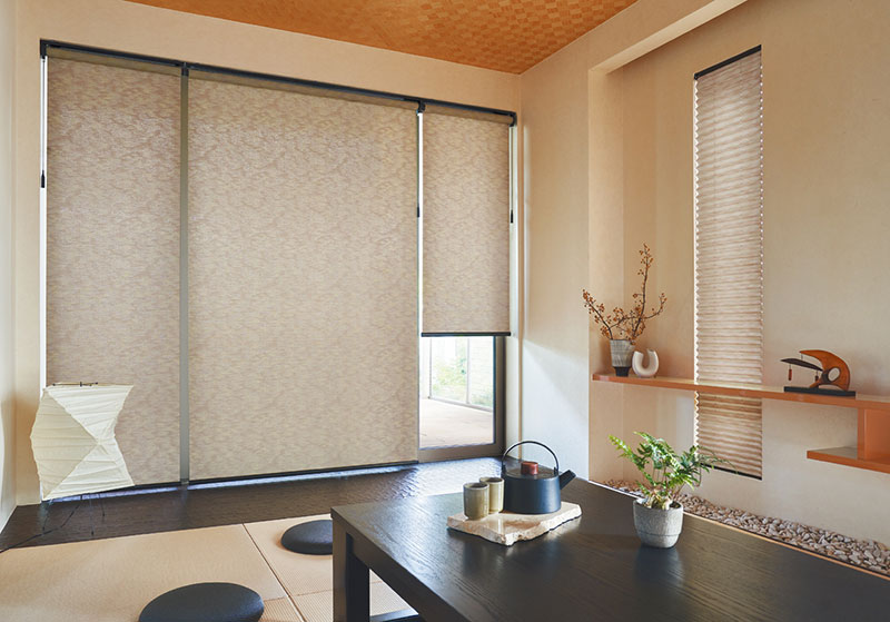 ニチベイ オーダー ロールスクリーン ソフィー テクスチャー・デザイン