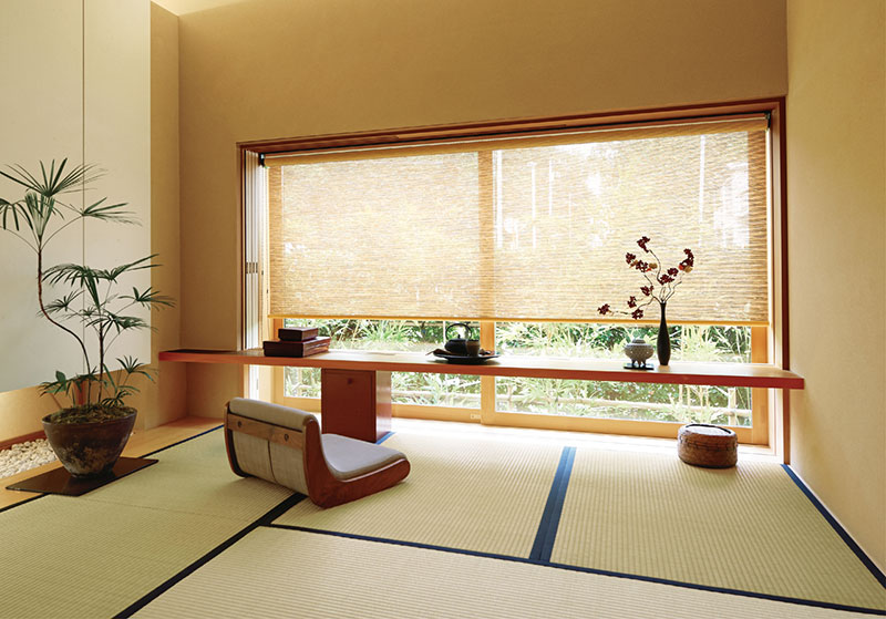 ニチベイ（Nichibei） ロールスクリーン オーダー ソフィー すだれ調