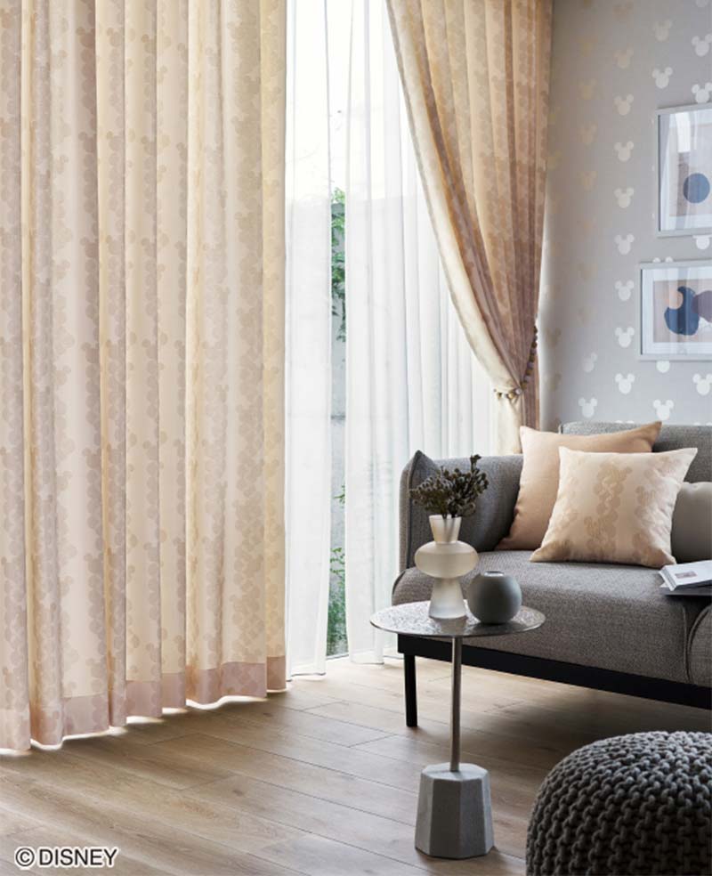 サンゲツ オーダーカーテン ストリングス SC7499～SC7500 ミッキー