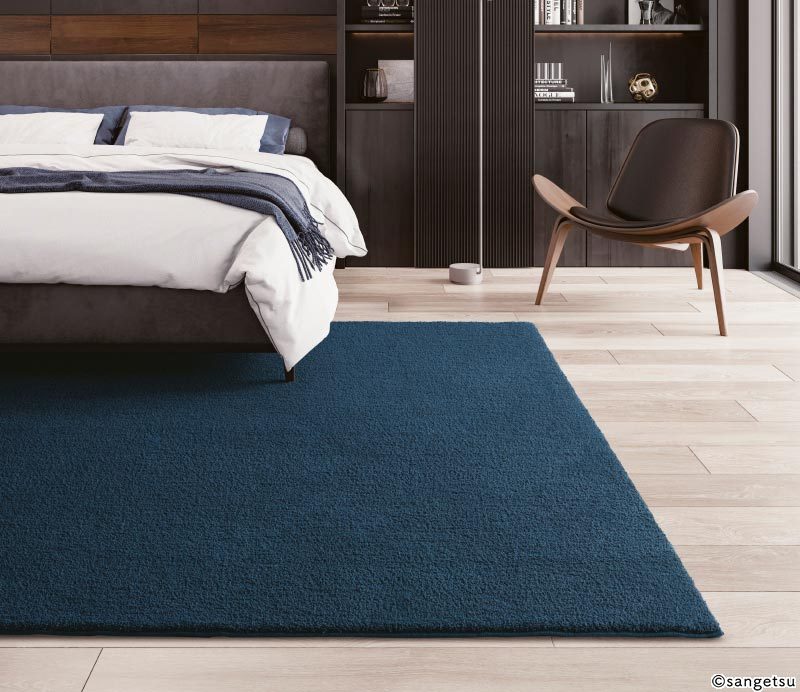 サンゲツ ラグ 絨毯 カーペット マット マイクロファイバーラグ 泡雪 RUG-1711〜1713-S（140cm×200cm）｜interiorkataoka｜03