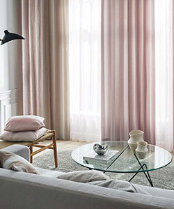 U Life オーダーカーテン U-5454▽フラットウェーブ 約1.0倍ヒダなし