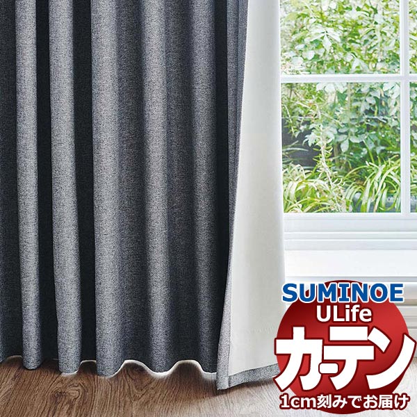 スミノエ オーダーカーテン ユーライフ サンシャドー U-5344 お買い得セットプラン ドレスアップ 約2倍ヒダ タテ使い 幅225