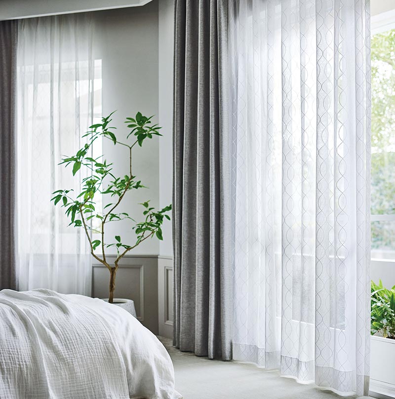 スミノエ オーダーカーテン ユーライフ ファンクショナルシアー U-5456