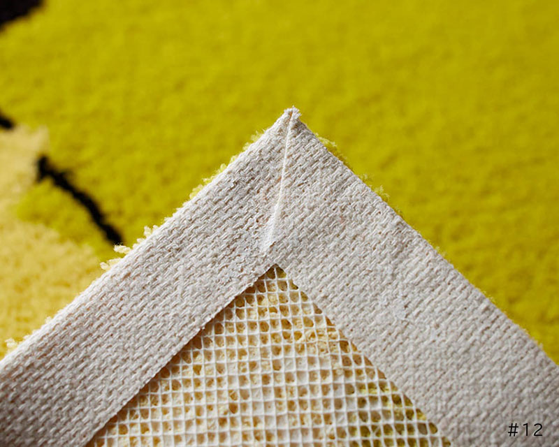 【送料無料】 ラグ マット DESIGN LIFE EDTION.15KOTORI MAT (コトリマット) 12 YELLOW50x80cm |  | 03