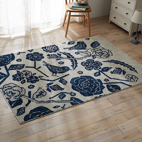 【送料無料】 ラグ マット DESIGN LIFE EDTION.14 CUCO RUG (クコラグ) 3 BLUE185x185cm | 