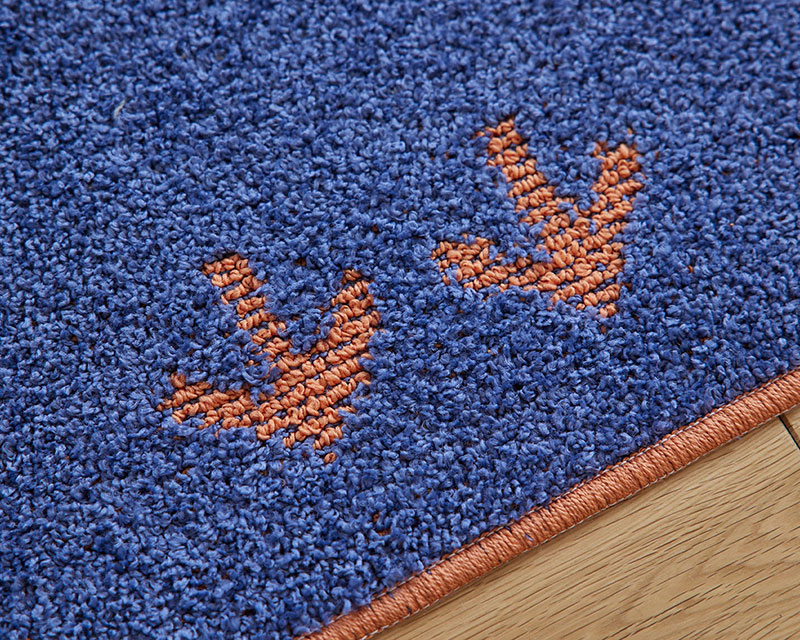 【送料無料】 ラグ マット DESIGN LIFE EDTION.14 TEKUTEKU KIWI MAT(テクテクキーウィマット)5 ORANGE45x240cm |  | 03