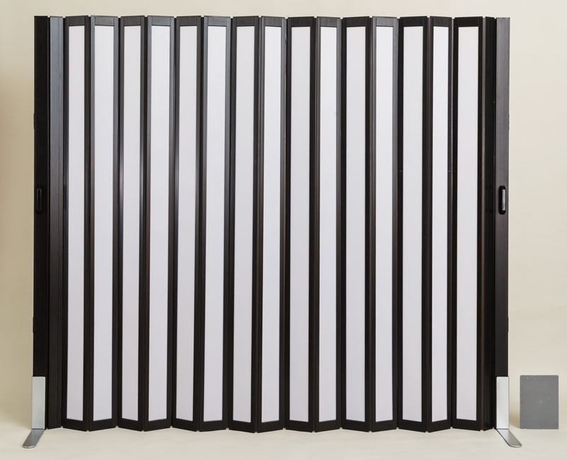 半透明パーテーション ダークウッド