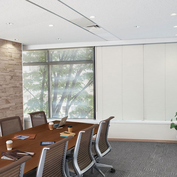 タチカワブラインド 業務用 ヨコ型 モノタッチ高遮蔽35 ループ操作 ワンタッチ降下 スラット35mm幅 遮熱コート 幅1600×高さ2600mm迄(17289円)