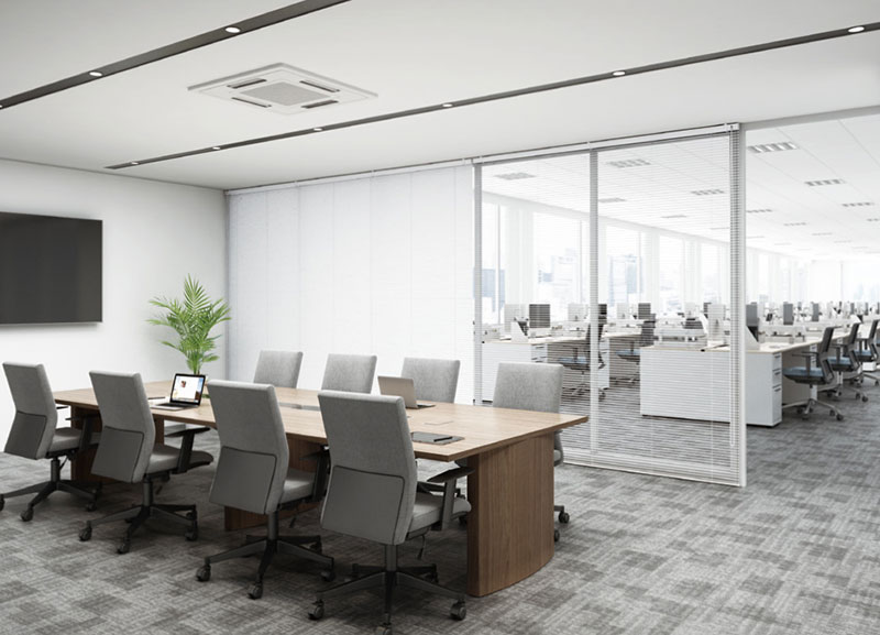 タチカワブラインド 業務用ブラインド モノコム35 ラダーコード ループ操作 ベーシックカラー15・遮熱・パールカラー(10153円)