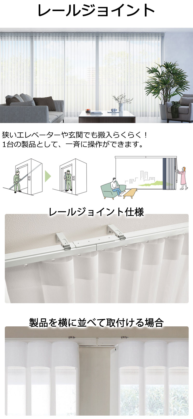 レールジョイント仕様