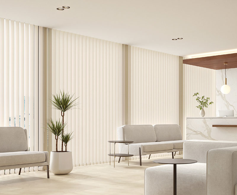 タチカワブラインド 業務用バーチカルブラインド ミスト遮熱 V4056