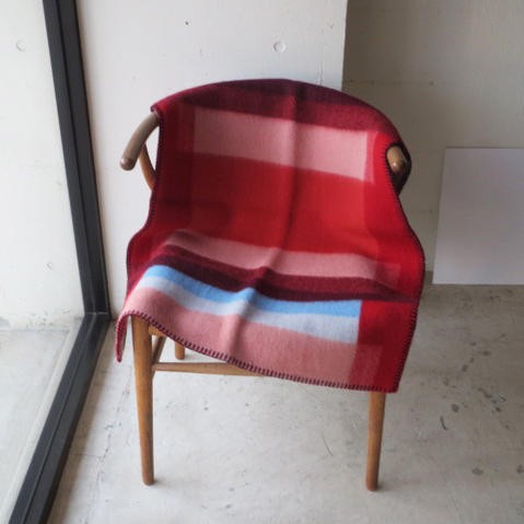 ROROS TWEED / ロロス ツイード ブランケットMIKKEL-BABY RED ミッケル