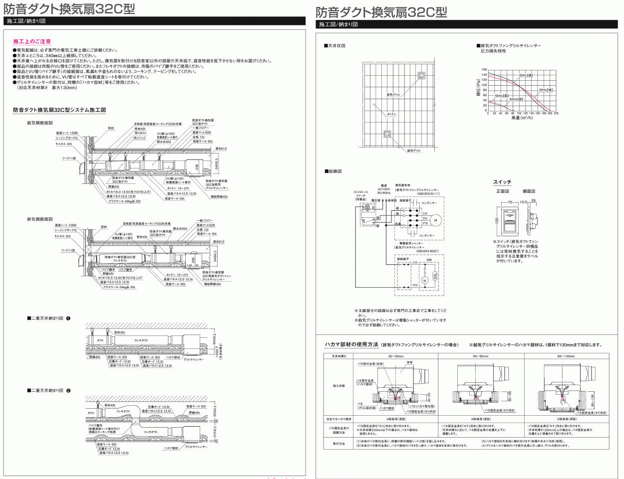 大建 防音ダクト換気扇 32C型 給気グリルサイレンサー 幅335×高 大建 防音ダクト換気扇 32C型 給気グリルサイレンサー 幅335×高