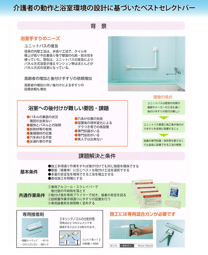 ホクメイ ベストセレクトバー 専用混合ガン SB-310 代引き不可 - トイレ