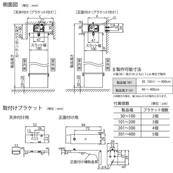 立川機工 ファーステージ バーチカルブラインド ココルン防炎 全4色 幅201〜240mm 高さ40〜100mm_4