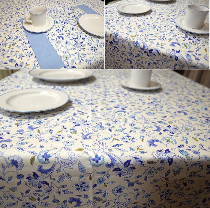 MINTON ミントンテーブルクロス ハードウイック サイズ130×240cm