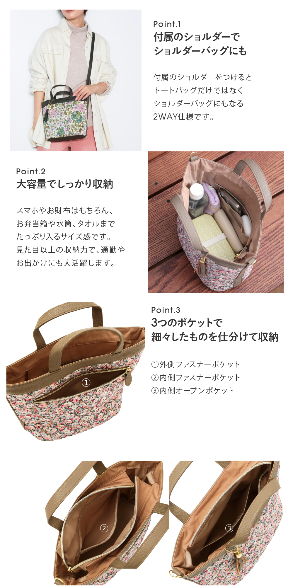 SALE リバティプリント 2WAYキルティングショルダーバッグ Liberty A4