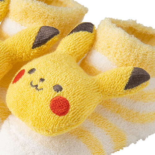 Pokemon（ポケモン） モンポケ ピカチュウ ベビーソックス 7-9cm