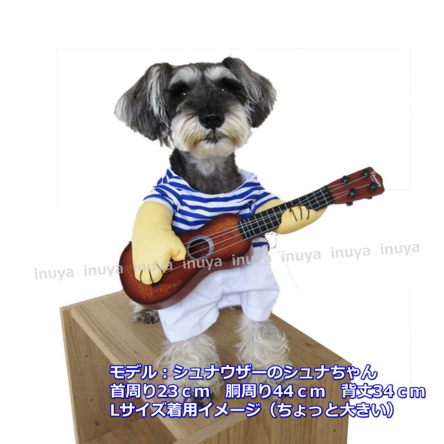 犬服 ギター コスプレ コスチューム 2足歩行 変身 小型犬 ハロウィン バラエティー グッズ 衣装 仮装 着ぐるみ トイプードル ミニチュアシュナウザー コーギー Idwt 027 犬屋 Yahoo 店 通販 Yahoo ショッピング