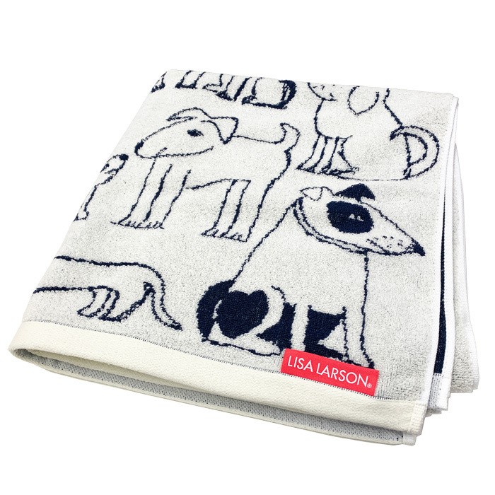 スケッチドッグ バスタオル 北欧雑貨 リサ ラーソン Lisa Larson 犬 ドッグ 犬柄 送料無料 Ms680 S3 犬屋 Yahoo 店 通販 Yahoo ショッピング