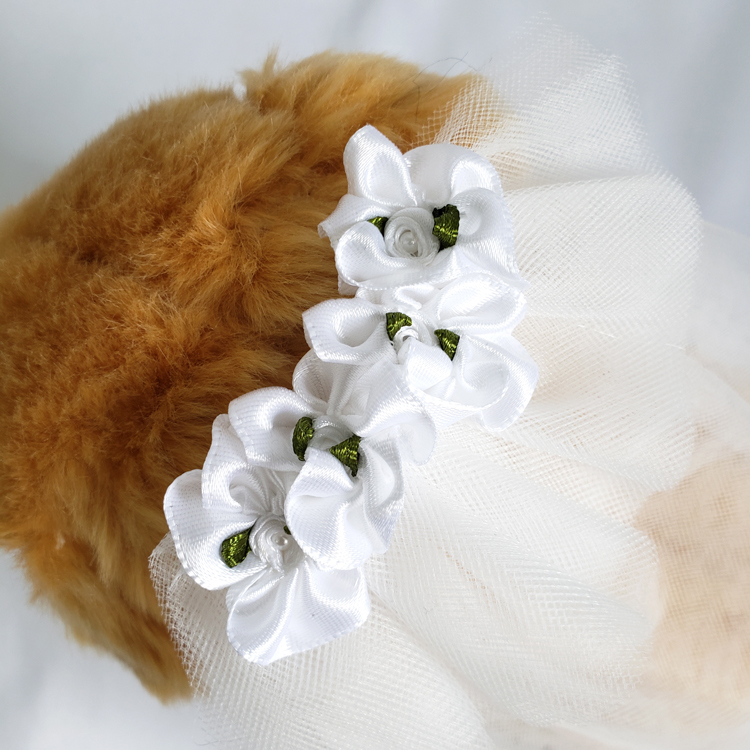 ブライダル ヘアフープ パールヘアバンド結婚式の花嫁の頭飾り
