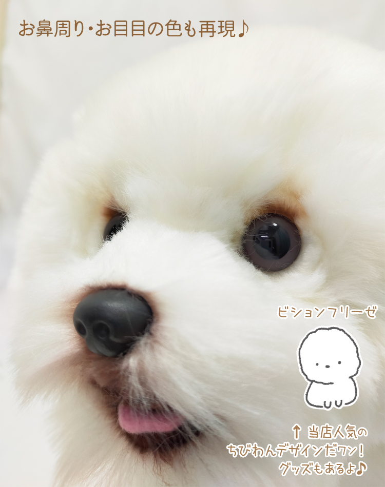 ビションフリーゼ ぬいぐるみ） 犬 おもちゃ 雑貨 グッズ 白い犬