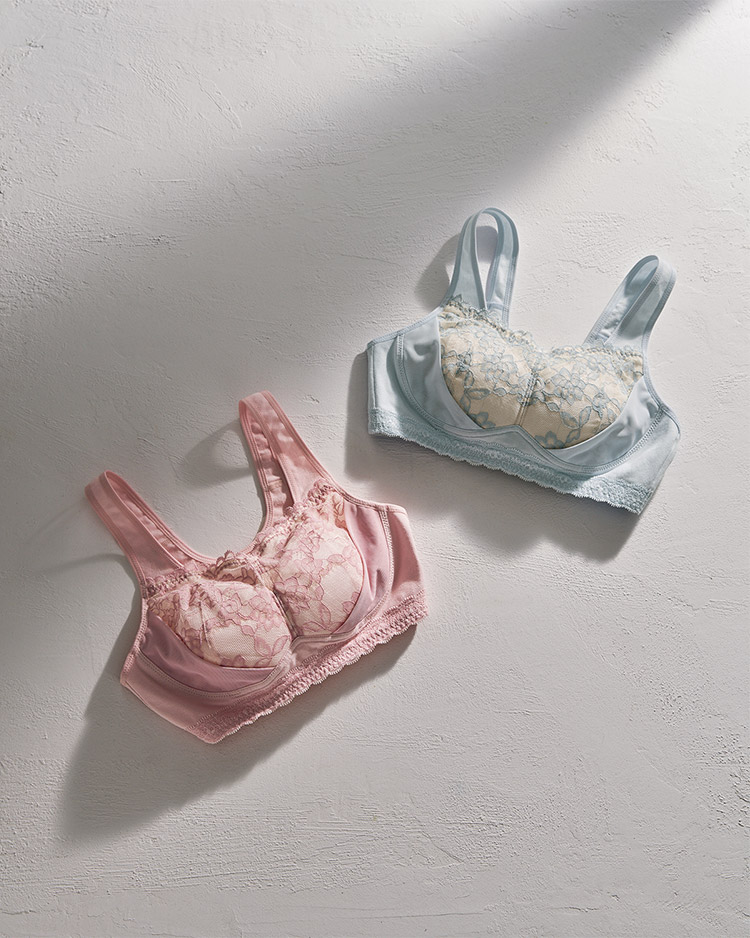 ワコール ナイトアップブラ(レーシィ) ノンワイヤーブラ M/L BRA166 関連画像2