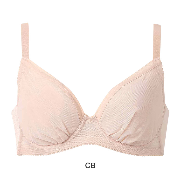 ワコール 小さく見せるブラ （シンプル） BRB452シリーズ ブラジャー単品 DEFカップ アンダ...