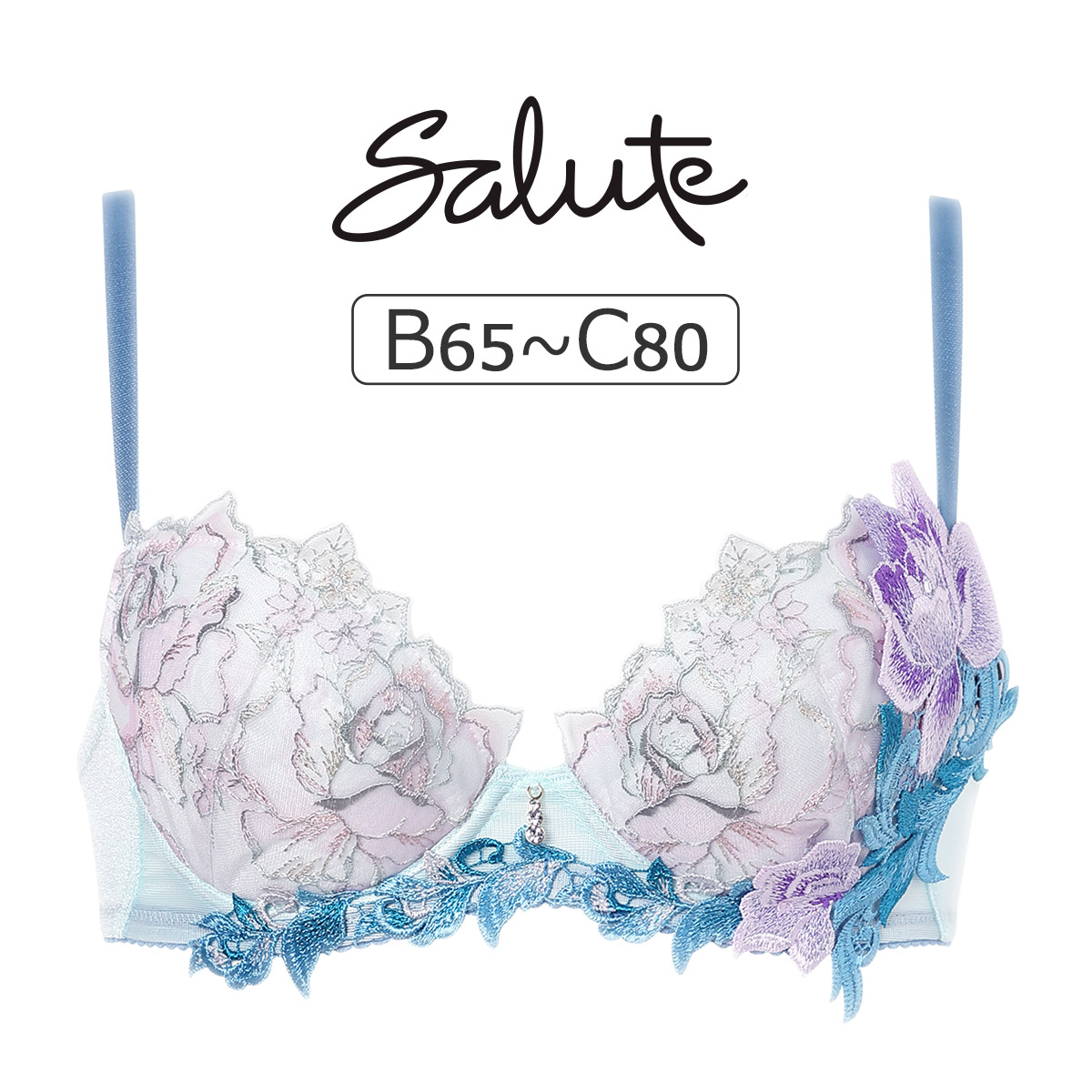 サルート（SALUTE） ワコール 36グループ 36G ブラジャー単品 P-up