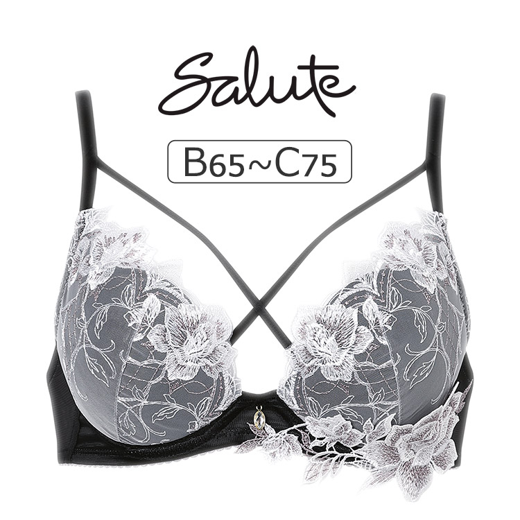 サルート（SALUTE） ワコール 37グループ 37G ブラジャー単品 Real Up